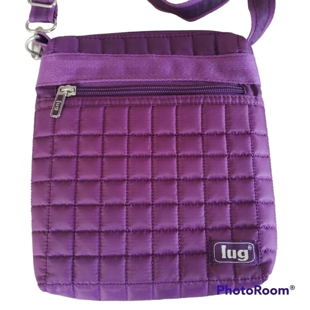LUG Purple Skipper Crossbody Bag